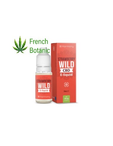 E-liquide CBD Wild Strawberry Fraise sauvage  600mg ouvre sa boutique