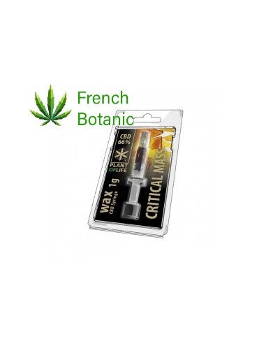 WAX CRITICAL MASS 66% CBD 1ML Vous souhaitez 