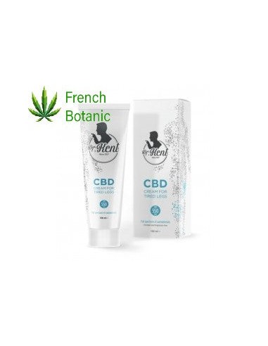 Crème Dr. Kent JAMBES TENDUES 550mg de CBD 100 ml offre 